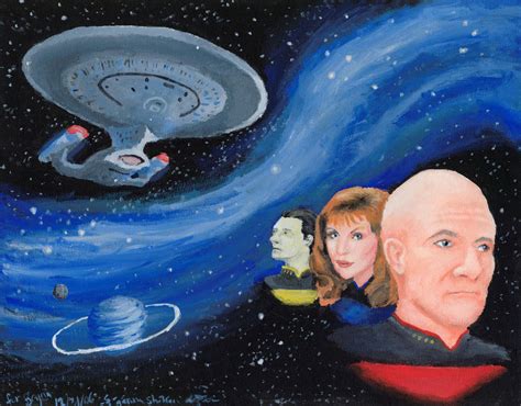 Star Trek Painting at PaintingValley.com | Explore collection of Star ...