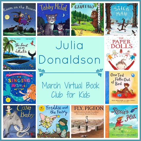 Toddler Approved!: March Virtual Book Club for Kids- Julia Donaldson