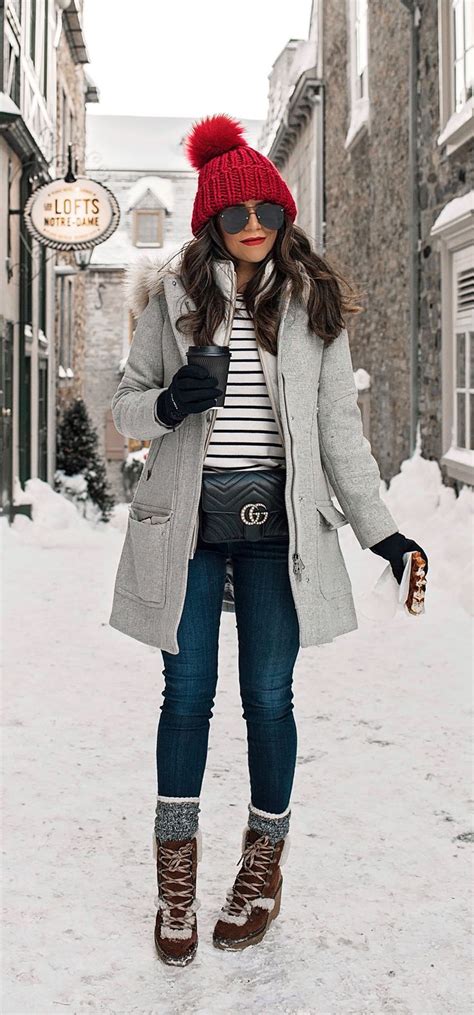 Cold Weather Look Winter Outfit Inspiration Quebec City What to wear J ...