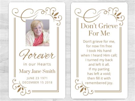 Memorial Card - 1082 - DisciplePress - Memorial & Funeral Printing