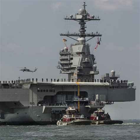 US Navy’s newest aircraft carrier Gerald R. Ford set to deploy, train ...