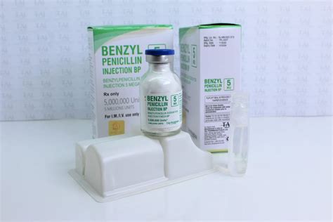 Benzyl Penicillin Injection BP 5 MIU Manufacturers