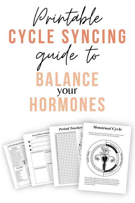 Women's Cycle Syncing Guide Period Tracker Cycle - Etsy | Period tracker, Menstrual, Menstrual cycle