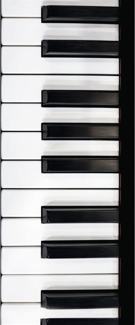 Piano Keys Vertical