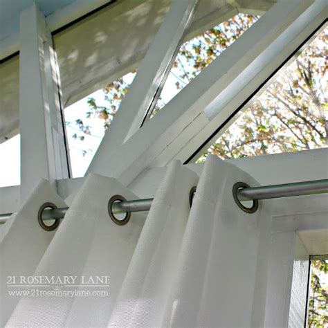 21 Rosemary Lane: Easy DIY Galvanized Outdoor Curtain Rod | Outdoor curtain rods, Outdoor ...