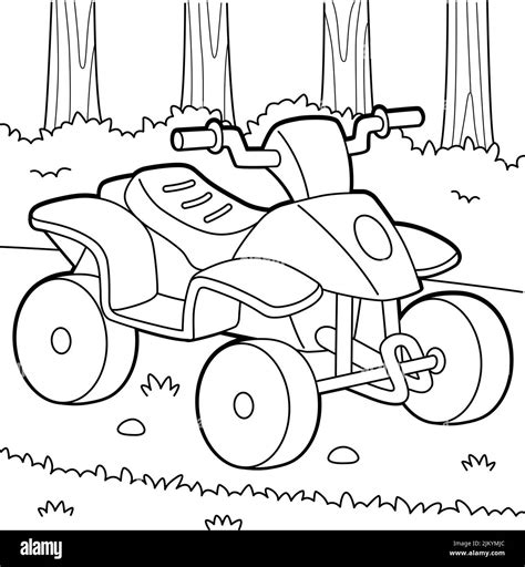 Atv Coloring Page