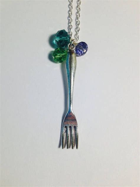 Dinglehopper Necklace The Little Mermaid Ariel Fork Shell | Dinglehopper necklace, Disney ...