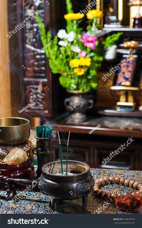 Buddhist Altar Stock Photo 376818073 | Shutterstock