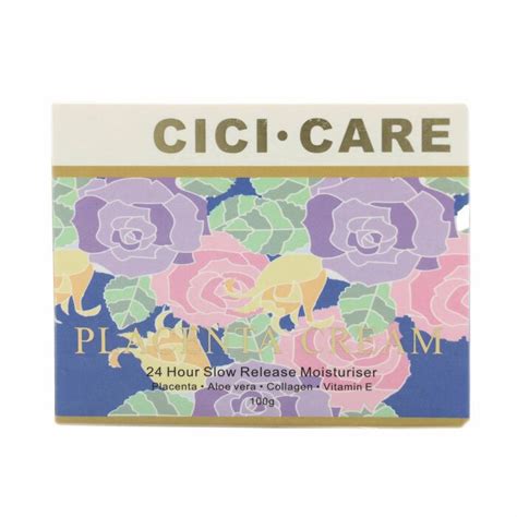 Cici Care Placenta Cream (Aloe Vera) (Firming, Hydrating, Rejuvenating, Acne) (e100g) CC005 ...