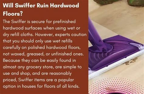 Will Swiffer Ruin Hardwood Floors? The Truth Revealed