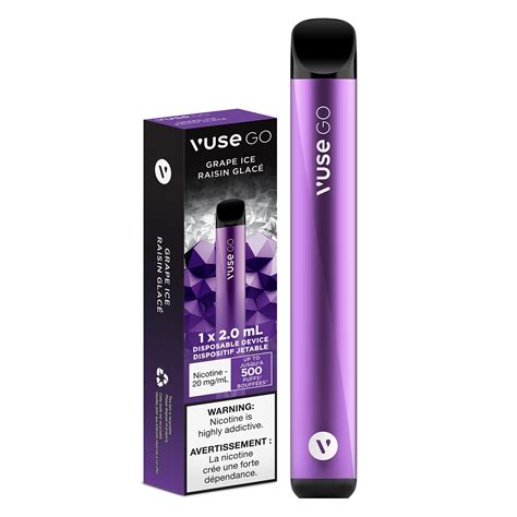 VUSE GO – GRAPE ICE Disposable Vape (500 puffs) - Monk Vape Shop