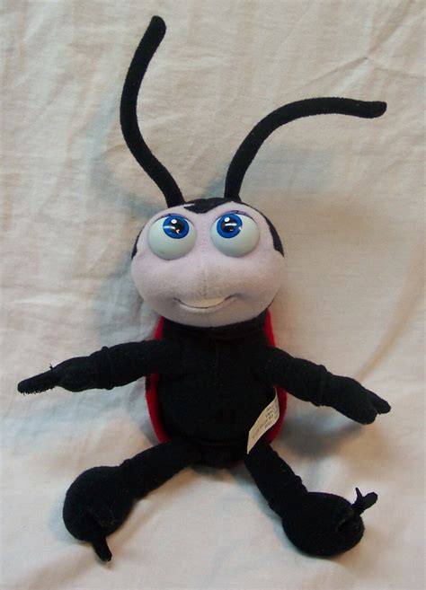 MATTEL Walt Disney Bug's Life FRANCIS THE LADYBUG 7" Bean bag STUFFED ANIMAL Toy - Action ...