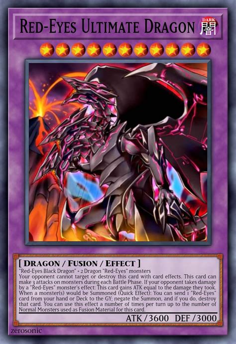 [CUSTOM CARDS] Red-Eyes support : r/yugioh