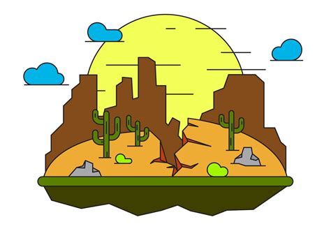 Grand Canyon Illustration Vectorisée 127534 - Telecharger Vectoriel Gratuit, Clipart Graphique ...