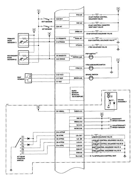 2000 Honda civic speed sensor wiring diagram