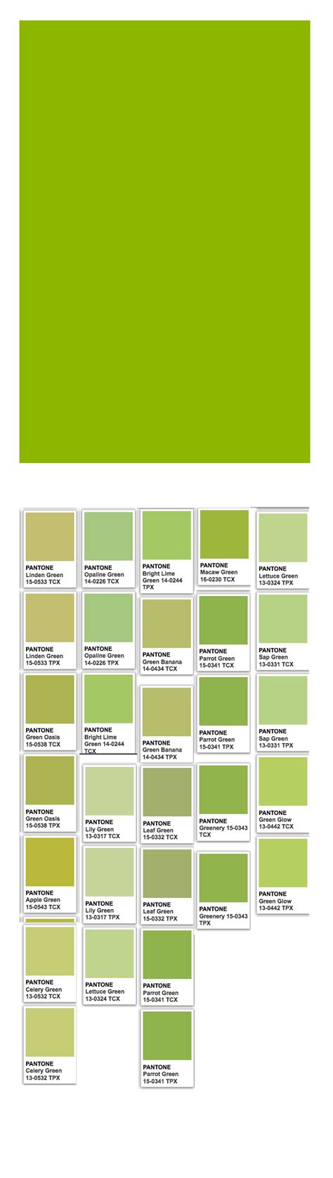 Apple Green and Pantone related Colors | Lime green paint color, Lime green paints, Green paint ...