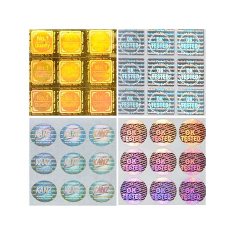 3D Security Hologram Stickers