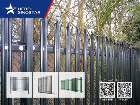 What is Metal Palisade Fence Panels - Knowledges - News - Hebei ...