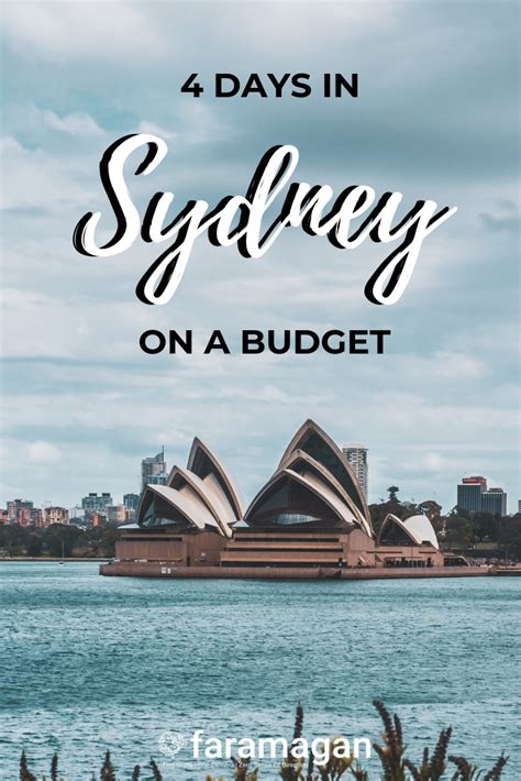 4 days in sydney itinerary the perfect budget itinerary for sydney – Artofit