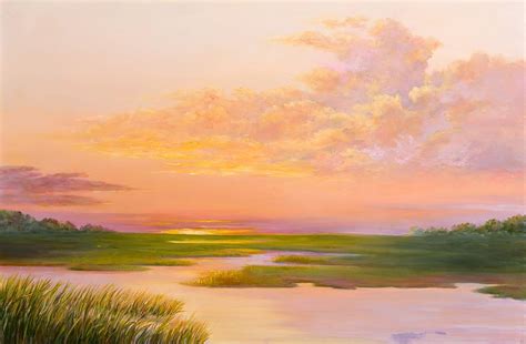 Lowcountry Afternoon Painting by Audrey McLeod