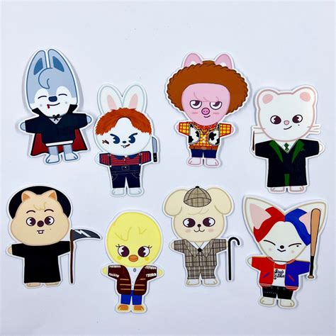 We combined the SKZOO characters plus SKZ's 2020 Halloween costumes and created these cute ...