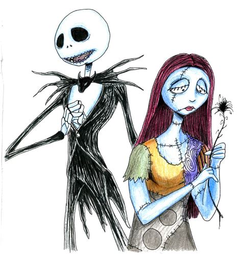 Jack and Sally by CrazyBassist on DeviantArt