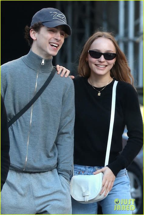 Lily-Rose Depp Looks So Happy with Timothee Chalamet in New Photos ...