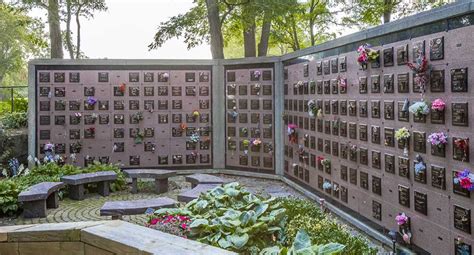 Columbarium Walls | Niches | Bayview Cemetery | Burlington Cremation