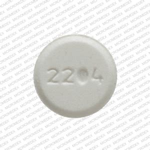 Pill Finder: TV 2204 White Round - Medicine.com