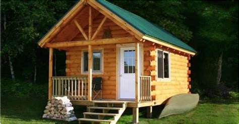 $12,050 Pre-Cut Log House Shell. This is The Getaway Log Home