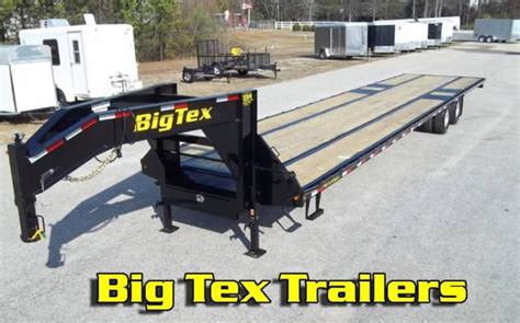 Trailer World: Big Tex 40ft "Hot Shot" Trailer, Gooseneck/Pintle Trailers Listing Detail