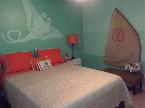 Moana's bedroom. | Toddler girl room, Bedroom makeover, Bedroom decor