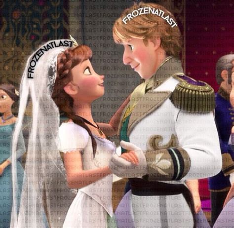 Anna & Kristoff Wedding | Frozen film, Modern disney, Disney images