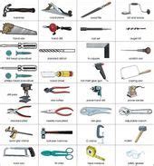 Vocabulaire des outils et équipements: plus de 150 objets illustrés ...