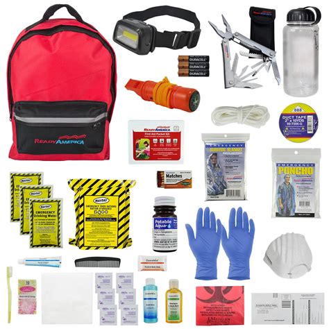 1 Person Deluxe Emergency Kit (3 Day Backpack)