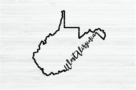 Free Virginia Svg West Virginia Map Cutting Files Man - vrogue.co