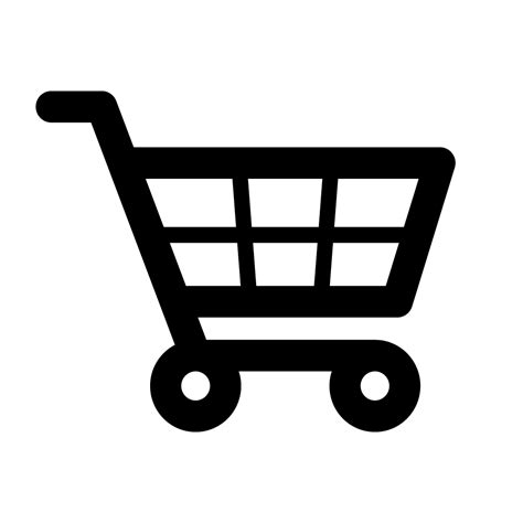 Shopping cart PNG transparent image download, size: 1024x1024px