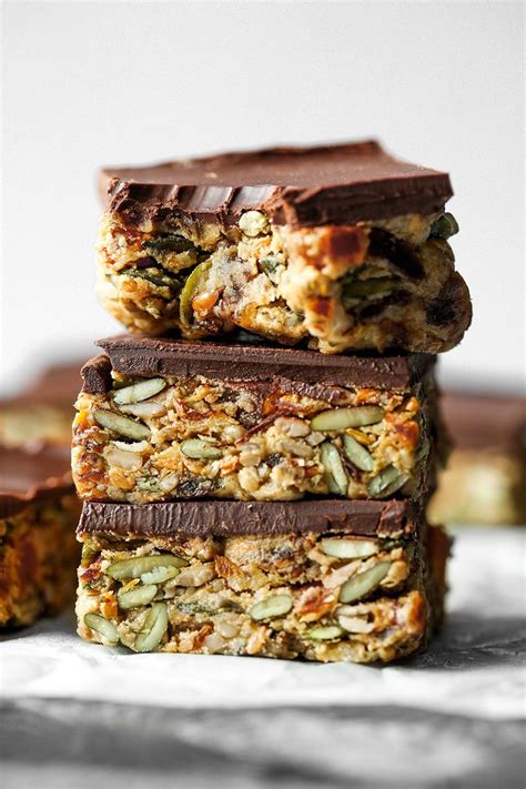 Protein Fruit & Seed Bars (Vegan/Nut-free/GF) | Recipe | Healthy sweets ...