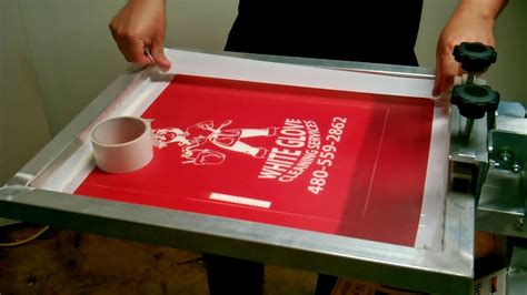 Screen Printing Process From Start To Finish, Thanks To Ryonet! - YouTube