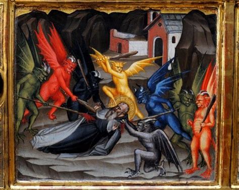 Medieval Evil… Demons | Medieval art, Temptation of st anthony, Art