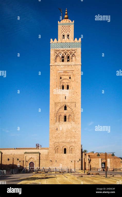 minaret, koutoubia mosque, marrakesh, minarets, koutoubia mosques, marrakeshs Stock Photo - Alamy