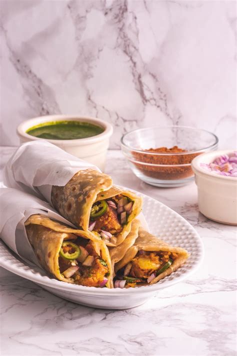 This veg frankie recipe is one of the most loved Indian street food! Whole wheat roti or chapati ...