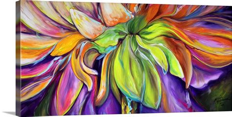 Floral Abstract Daisy Wall Art, Canvas Prints, Framed Prints, Wall Peels | Great Big Canvas