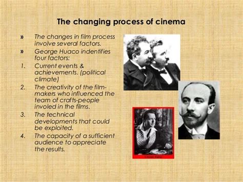 The history of cinema