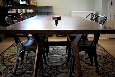 Mid-Century Modern Walnut Dining Table | General Finishes 2018 Design Challenge