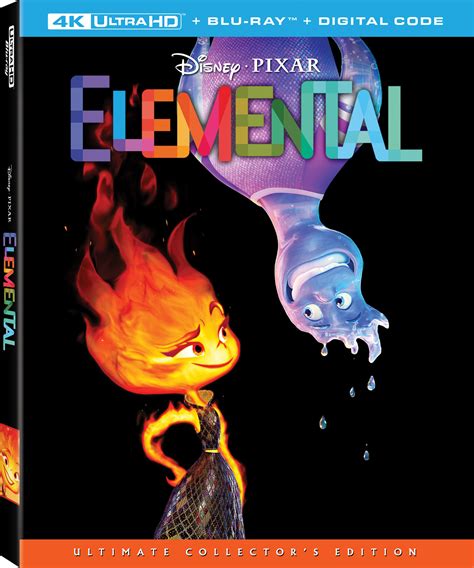 Elemental 4K Blu-ray