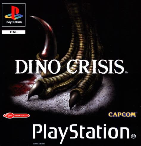 Dino Crisis (1999) PlayStation box cover art - MobyGames