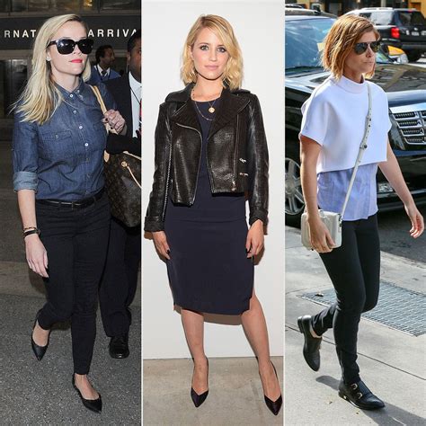 The No-Fear Guide to Pulling Off Black and Blue | Blue celebrity, Celebrity style, Wearing black