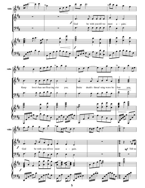 God Be With You Till We Meet Again (by Amy Webb -- SATB, SSATB)