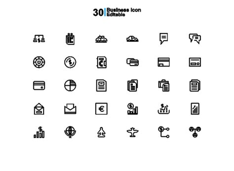 Business Icons Graphic by emka angelina · Creative Fabrica